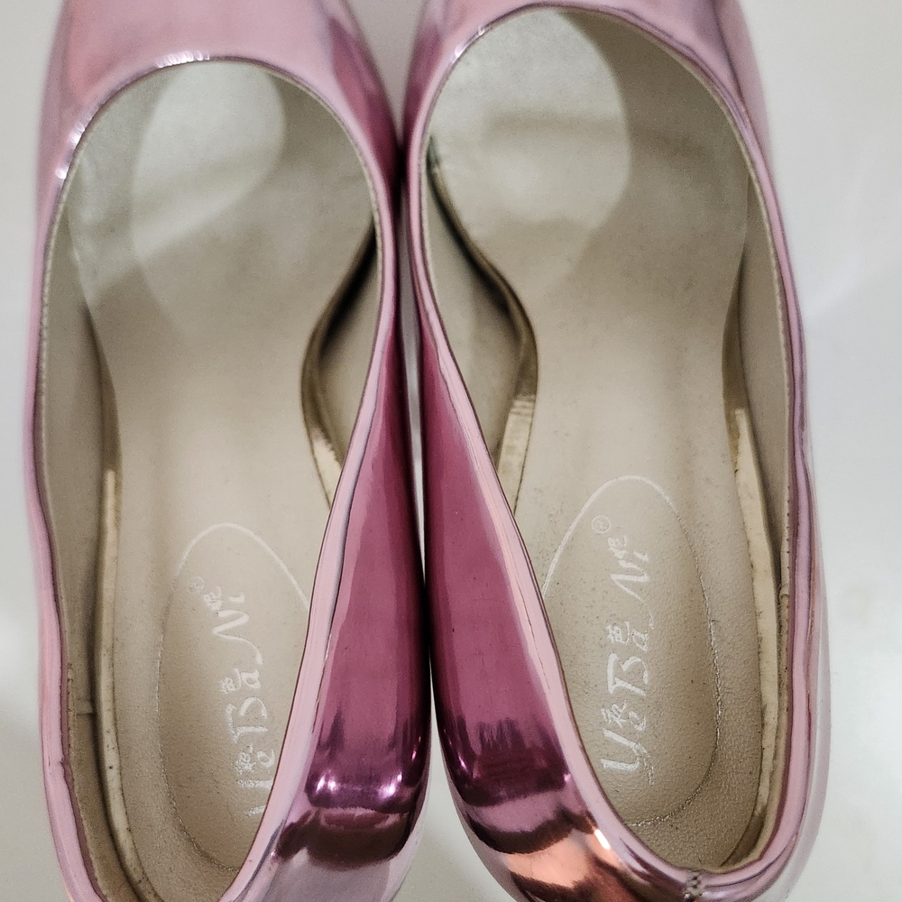 Pink Platform High Heels - Picture 5 of 8